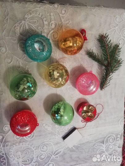 Елочные игрушки СССР