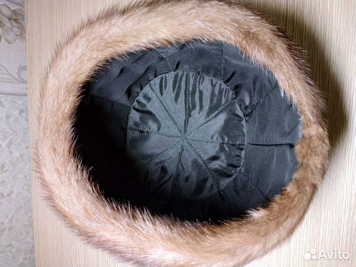 Шапка норковая