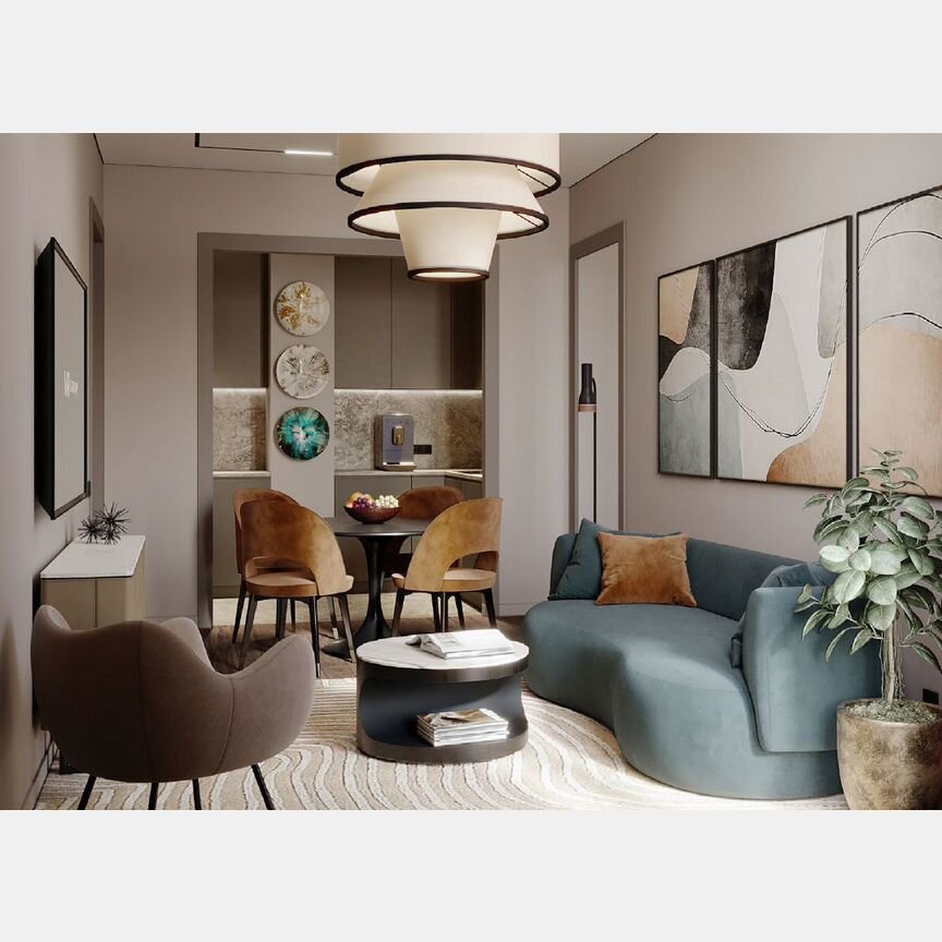 2-к. квартира, 93 м², 8/9 эт.