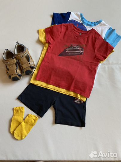 Одежда для мальчика пакетом 92-98