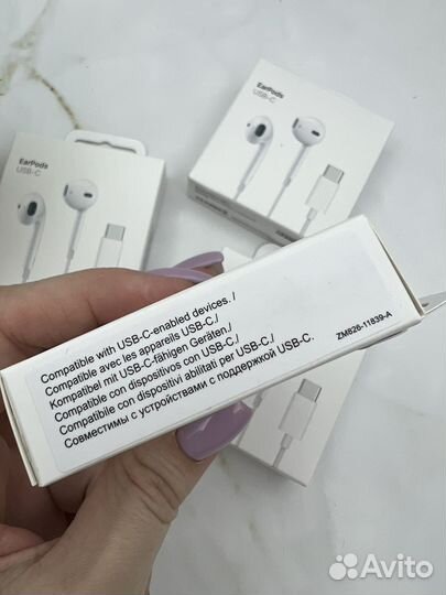 Наушники earpods type-c