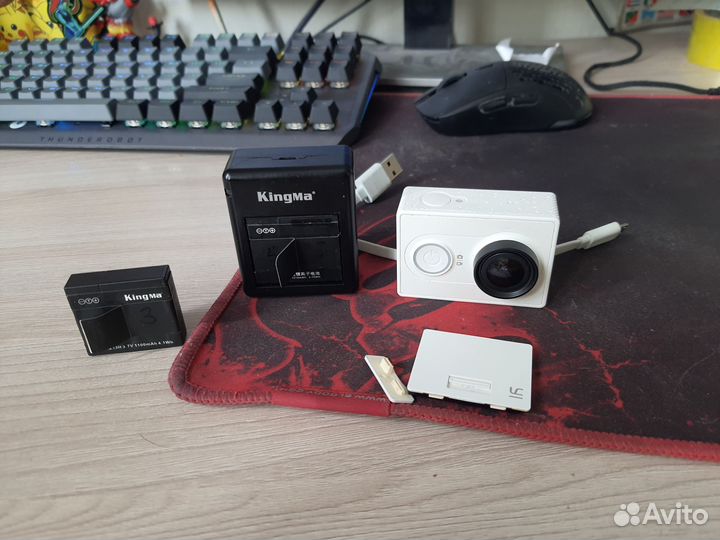 Xiaomi yi action на восстановление + аккумуляторы