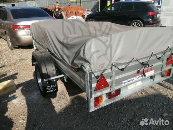 Прицеп с тентом 50 см мзса 817701.022. Доставим
