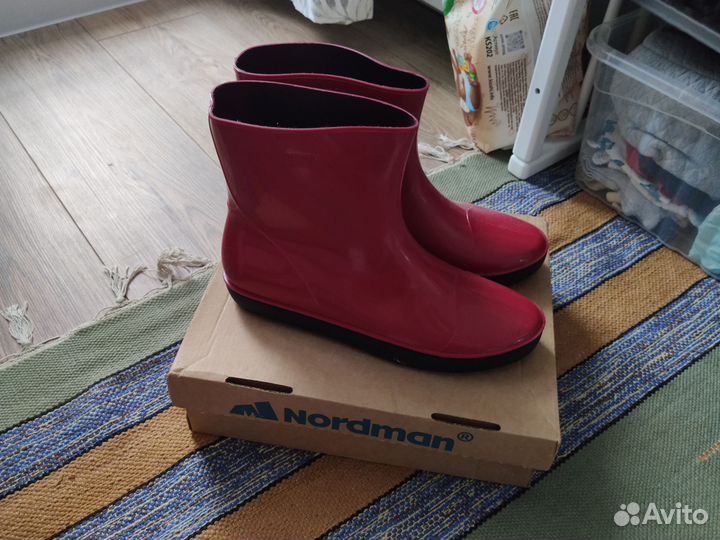 Резиновые сапоги nordman женские 39-40