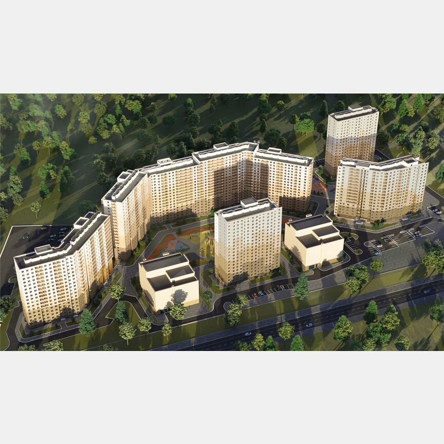 Квартира-студия, 23,8 м², 1/17 эт.