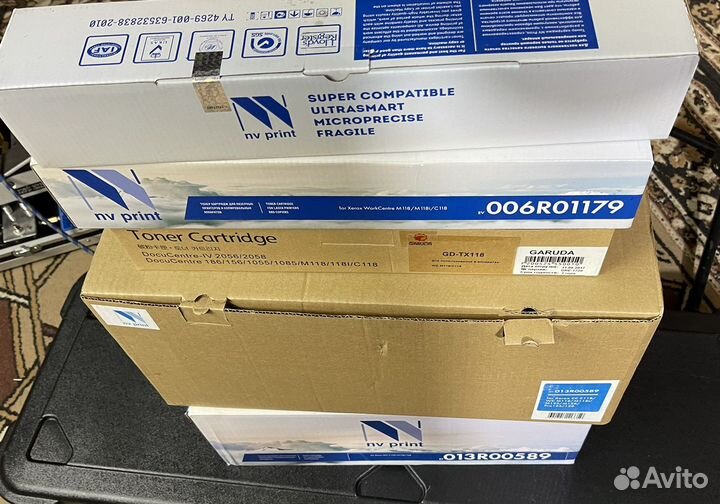 Комплект расходников для мфу Xerox WC118/128