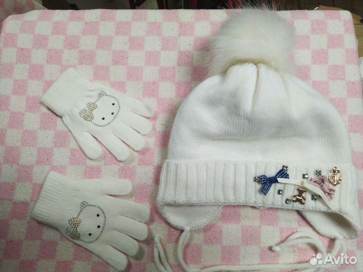 Шапки на 4-6 лет