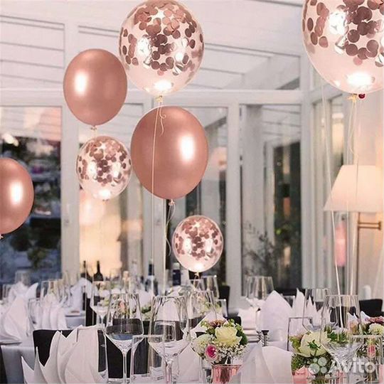 Шары на праздник свадьба гелиевые шары