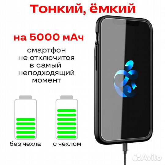 Чехол-аккумулятор для iPhone 12 Pro Max/13 Pro Max