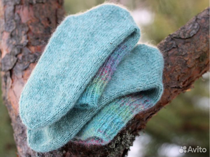 Носки шерстяные женские /Ручная работа