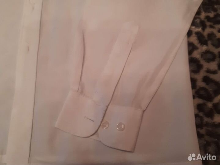 Рубашка школьная на мальчика 122-128