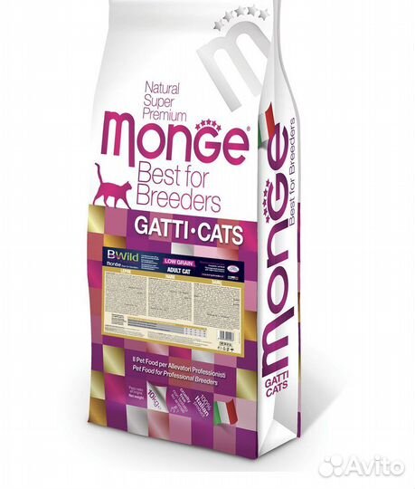 Монж BWild 10 кг низкозерновой из мяса зайца