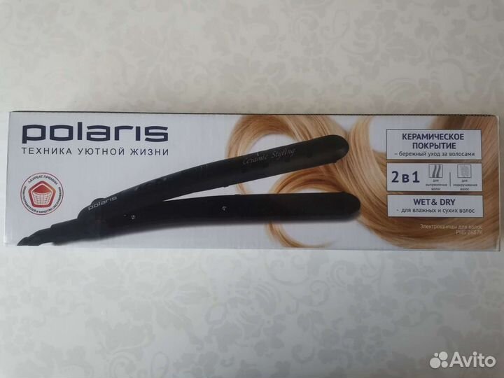 Электрощипцы для волос Polaris
