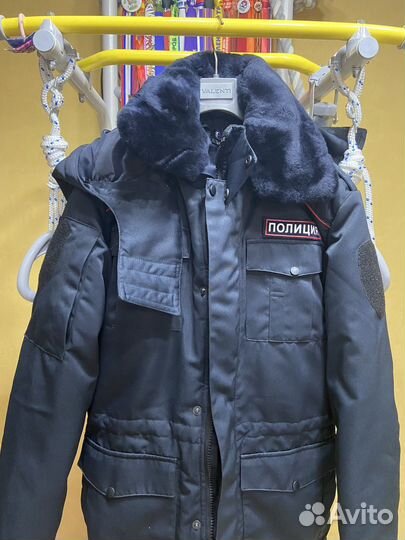 Зимняя форма полицейская