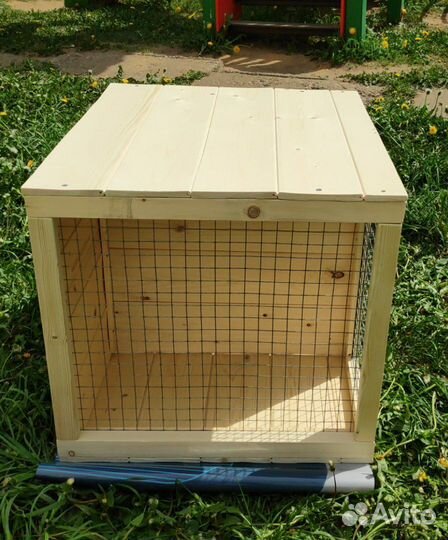 Клетка вольер для кошек, собак, животных натуральн