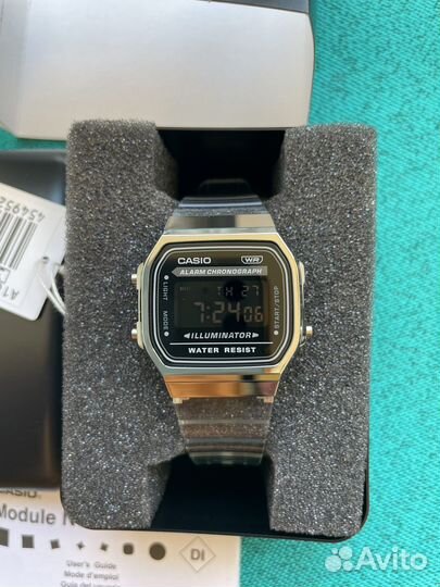 Casio A168XES-1B Vintage For Men & Women