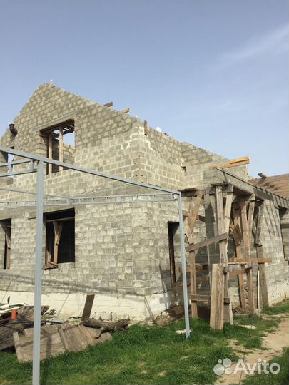 Кладка блоков