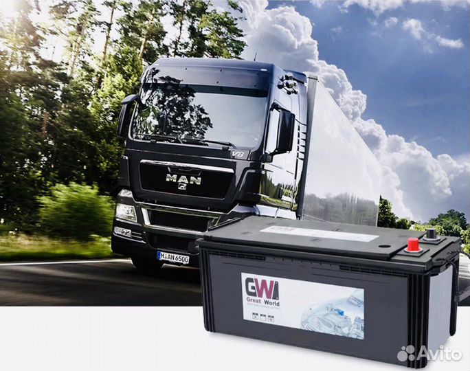 Аккумулятор на Man 190Ач с доставкой