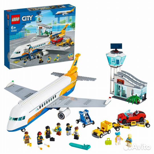 Lego City 60262 самолет новый оригинал запечатан
