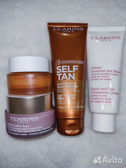 Косметика пакетом набором Clarins и Holy Land