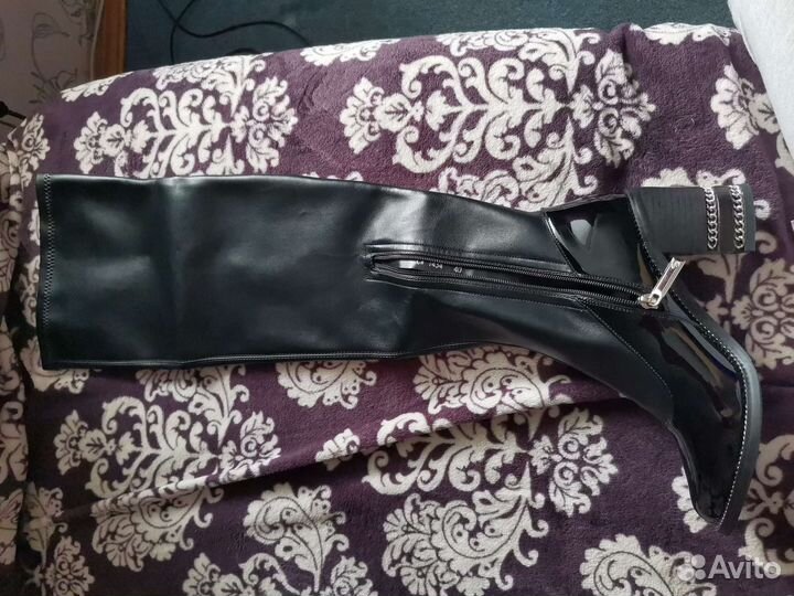 Сапоги ботфорты