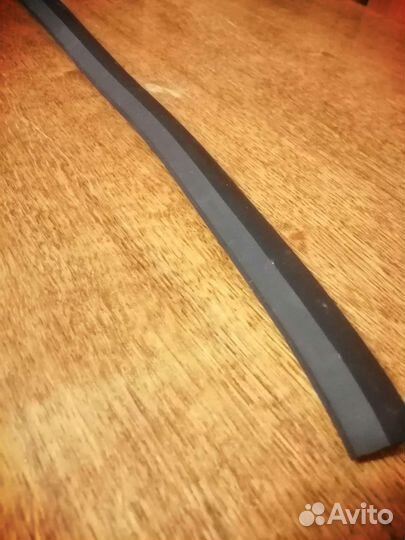 Губа на бампер узкая