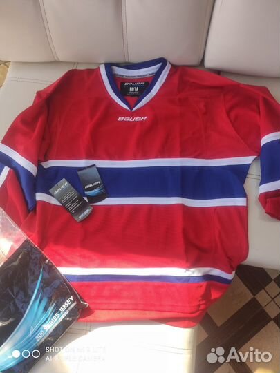 Хоккейный свитер джерси Bauer взрослый 48