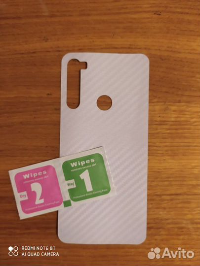 Плёнка для панели xiaomi redmi note 8