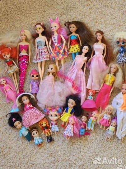 Куклы барби и пупсики в идеальном состоянии