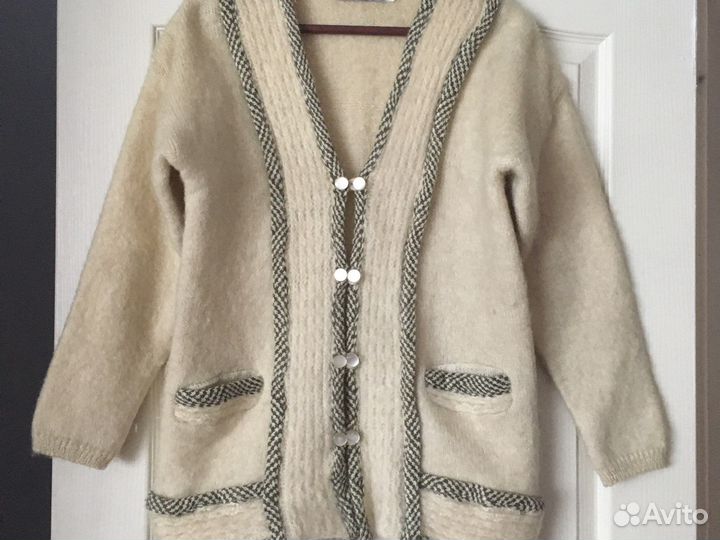 Кардиган винтажный мохер