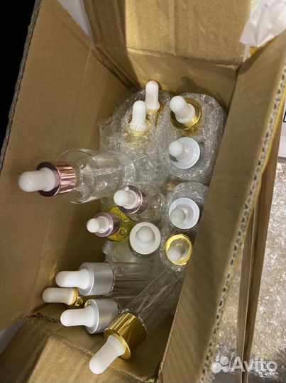 Баночка с пипеткой флакон