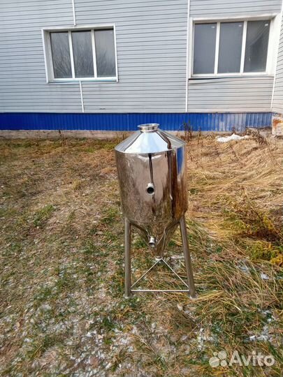 Цкт 65 л из нержавейки с горловиной на 4 дюйма