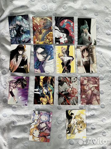 Аниме карточки