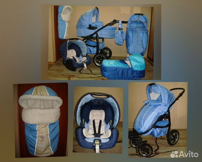 Коляска 3в1 (Польша) Идеальное состояние