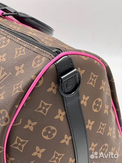 Кожаная дорожная сумка Louis Vuitton