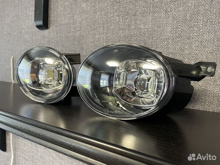 Фары проивотуманные линзованные VAG