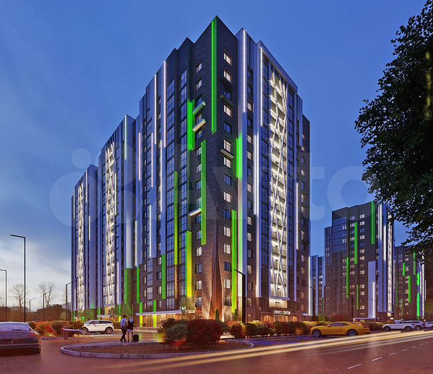 3-к. квартира, 71,9 м², 14/16 эт.