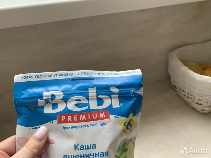 Детская каша bebi premium растворимая