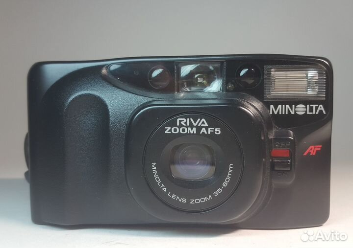 Пленочный фотоаппарат Minolta riva zoom af 5