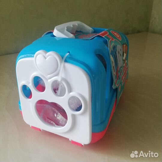 Набор ветеринара с питомцем. Звук. Новый