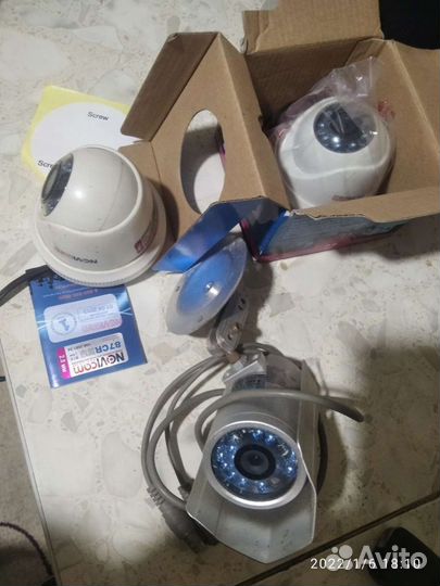 Камера видеонаблюдения купольная и уличная