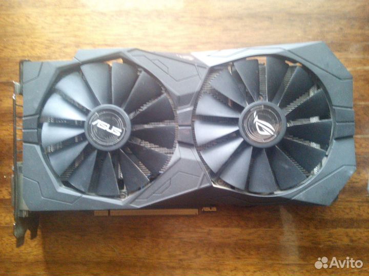 Видеокарта asus AMD Radeon RX 570 strix OC 4 Gb
