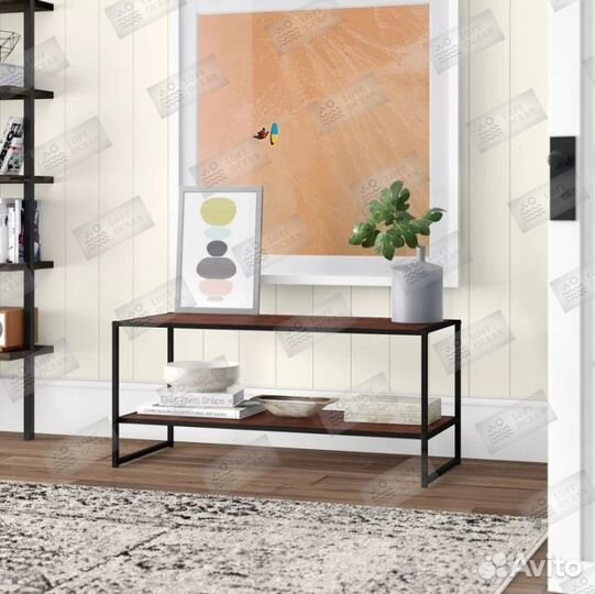 Консоль в стиле лофт «Грут»