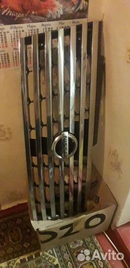 Решётка радиатора ниссан эльгранд е51