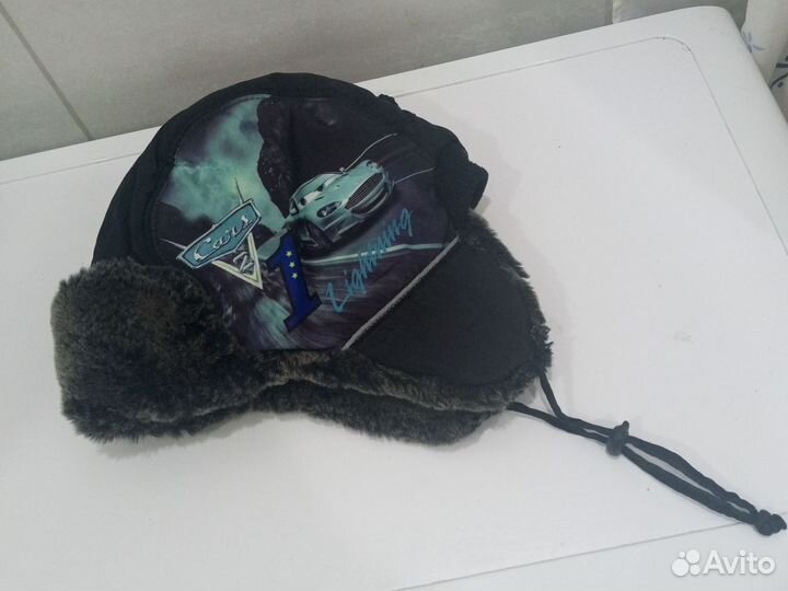 Шапка зимняя на мальчика р. 52