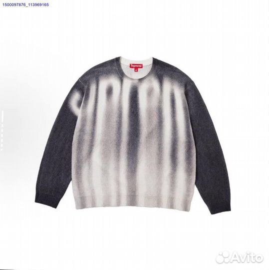 Свитер Supreme blurred logo (Арт.36527)