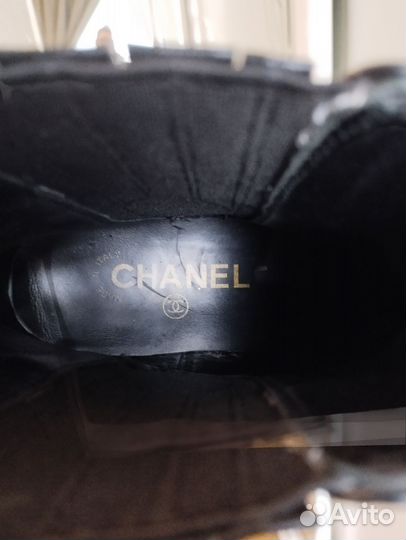 Полусапожки жен. демис.челси chanel оригинал39 р