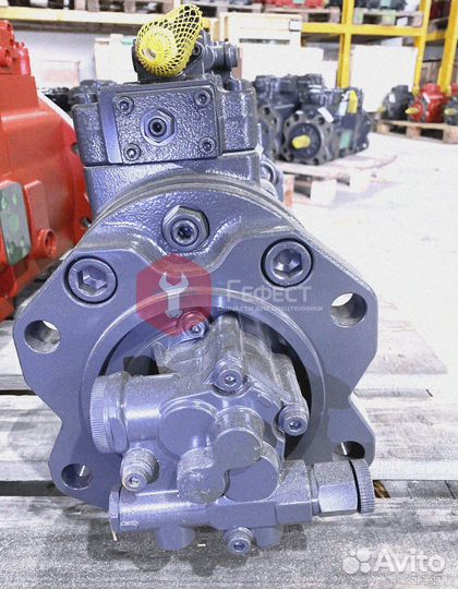 Гидравлический насос Case CX220CLC K3V112DTP