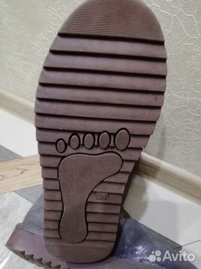 Сапоги зимние, б/у