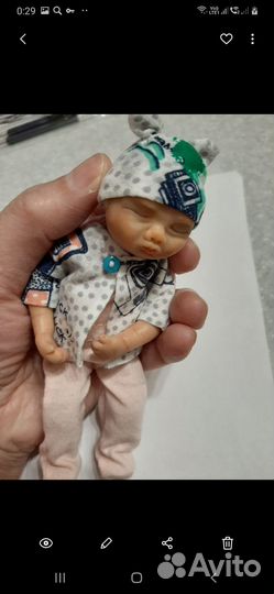 Кукла из полимерной глины